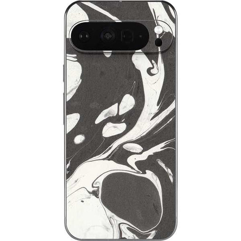 Marbleized Black Pixel 9 Pro XL Skin